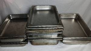 lot 134 image: Stainless Steel Steam Cooker Basins