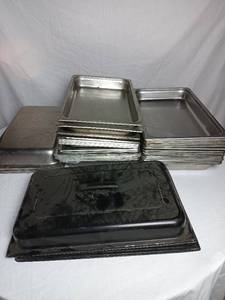 lot 135 image: Stainless Steel Steam Cooker Basins and Lids