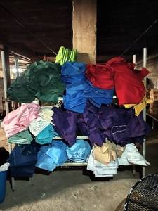 lot 141 image: Large Plastic 3-Tier Storage Shelf (Shelf ONLY)