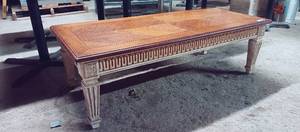 lot 95 image: Long Wood Coffee Table (54x24x17)