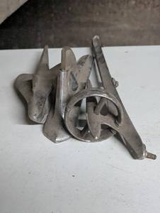 lot 403 image: Vintage Hood Ornaments