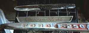 lot 416 image: Vintage Ford F-250 Emblems