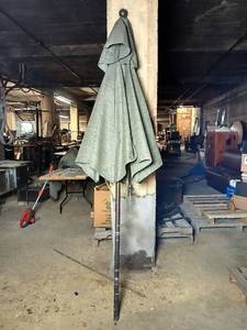 lot 169 image: Green Commercial Market Umbrella