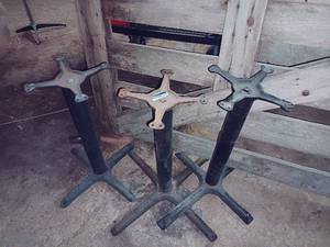 lot 220 image: 3 PC Table Stands