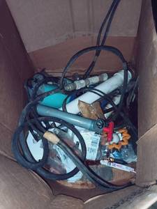 lot 296 image: Mixed Lot of Items Including House Phone, Pipes,