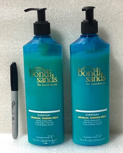 lot 37 image: Lot Of 2 - New Bondi Sands Everyday Gradual Tanning Milk Body Moisturizer, 13.2 Fl Oz Each - As Shown - Total Retail $44