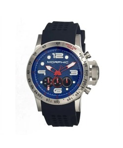 lot 50 image: Morphic Mens M23 Series 45mm Watch, Model# MPH2304 - As Shown - Retails $$$ - (READ)