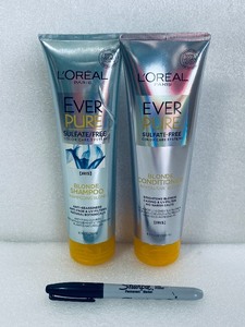 lot 52 image: Lot Of 2 New Other - LOreal Paris EverPure Sulfate Free Blonde Shampoo & Conditioner, 8.5 Fl Oz Each - As Shown