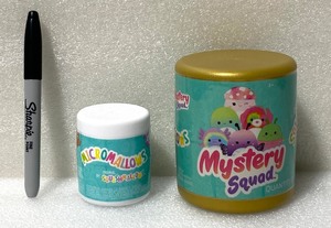 lot 99 image: Lot Of 2 New - Squishmallows Mystery Squad Capsule, (1) 4 & (1) 2.5 Toy - As Shown