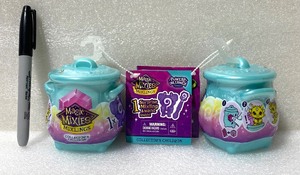 lot 105 image: Lot Of 2 - New Magic Mixies Mixlings Collectors Cauldron - As Shown