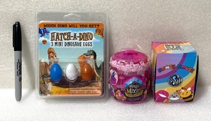 lot 114 image: Lot Of 3 New - Mixed Toys - As Shown