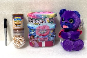lot 115 image: Lot Of 3 New - Mixed Toys - As Shown