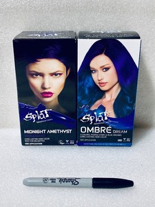 lot 122 image: Lot Of 2 New - Splat Hair Color - As Shown
