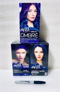 lot 166 image: Lot Of 3 New - Splat Hair Color - As Shown - Total Retail $30