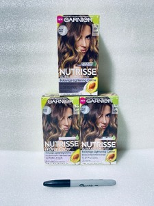 lot 168 image: Lot Of 3 New - Garnier Hair Color - As Shown - Total Retail $30