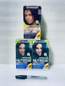 lot 169 image: Lot Of 3 New - Garnier Hair Color - As Shown - Total Retail $30