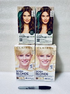lot 171 image: Lot Of 4 New - (2) Clairol Hair Color & (2) Root Touch-Up - As Shown