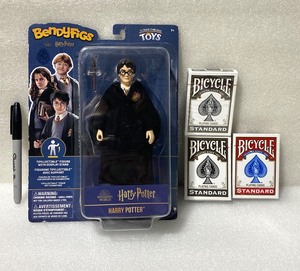 lot 174 image: Lot Of 4 New - Playing Cards & Harry Potter Toy - As Shown