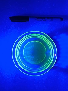 lot 231 image: 4 14 Uranium Bowl - In Condition As Shown
