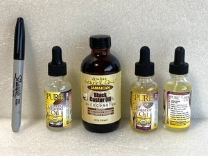 lot 242 image: Lot Of 4 New - Castor Oil - As Shown