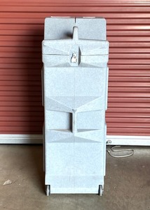lot 274 image: Lockable Rolling Container Approx (34 x 14 x 14), Inside diameter 14 - In Condition As Shown