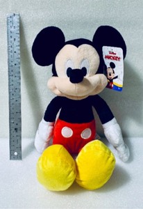 lot 143 image: New With Tags Disney Mickey Mouse Clubhouse Mickey 15.5 Plush - As Shown - Retails $21