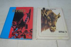 lot 69 image: 1981 Yearbooks, Richland Rebel and Haltom Buffalo