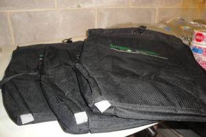 lot 61 image: 3 New Black String Bag Backpacks