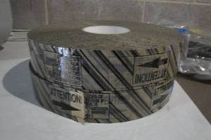 lot 19 image: 2 Rolls 10- Rd x 2 wide Attention Tape   2 x Money