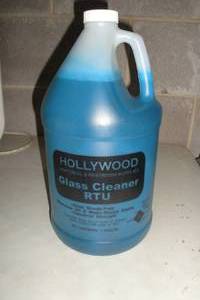 lot 123 image: 5  1-Gallon Jugs of Hollywood Glass Cleaner