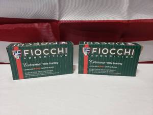 lot 5 image: NEW Lot of 2 Fiocchi Extrema Rifle Hunting 308 Win 308TTSX 168 GR Ammo, 20 Round Per Box