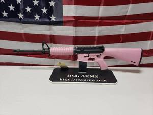 lot 27 image: Cavalry Arms CAV-15 MKII Rifle w 16 Barrel - Pink