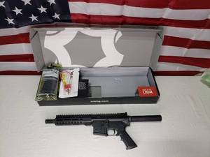 lot 59 image: WOW NEW CMMG Banshee 100 Mk4 300 Blackout 30A817B AR-15 Pistol w Magpul MOE Magazine