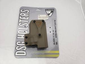 lot 308 image: D4 Glock� 17223147 TLR-78 Holster w Baldetech Tek-Lok - Right Hand - Tan