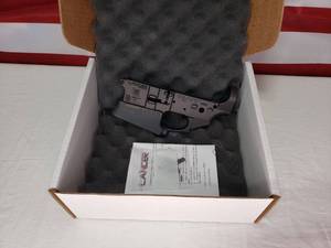 lot 89 image: NEW Lancer Systems L15 Lower Receiver w Tactical Mag Well Extension