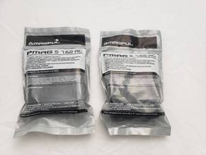 lot 258 image: MAGPUL PMAG 7.62 mm 5rd Short Action AICS Magazine   Black - QUANTITY 2 - BID IS TIMES THE QUANTITY