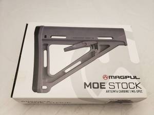 lot 505 image: MAGPUL MOE Carbine Stock MilSpec Model   Stealth Grey