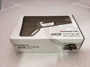 lot 537 image: MAGPUL ACSAdaptable Carbine Storage Stock Mil Spec Model   Olive Drab Green