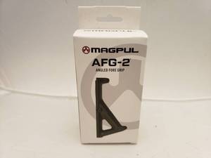 lot 598 image: MAGPUL Angled Fore Grip 2 AFG2   Olive Drab Green