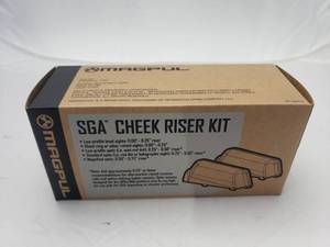 lot 741 image: MAGPUL SGA High Cheek Riser Kit .50inch & .75inch   Olive Drab Green