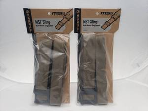lot 881 image: MAGPUL MS1 Multi Mission Sling   Coyote Brown - QUANTITY 2 - BID IS TIMES THE QUANTITY