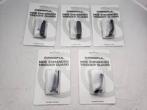 lot 954 image: Magpul Enhanced Trigger Guard, Polymer   AR15M4   Black - QUANTITY 5 - BID IS TIMES THE QUANTITY