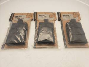 lot 380 image: MAGPUL Pull Assist 3 Pack 7.62   Black - QUANTITY 3 - BID IS TIMES THE QUANTITY