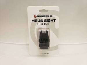 lot 457 image: MAGPUL Gen2 MBUS Front Back Up Sight   Black