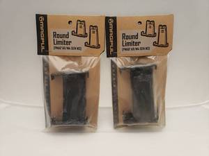 lot 476 image: MAGPUL Minus 10 Round Limiter 3 Pack for Gen M3 5.56 Mags - QUANTITY 2 - BID IS TIMES THE QUANTITY