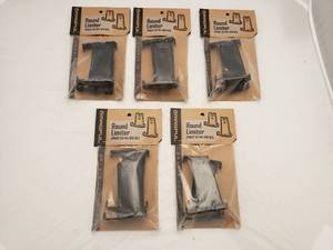 lot 478 image: MAGPUL Minus 10 Round Limiter 3 Pack for Gen M3 5.56 Mags - QUANTITY 5 - BID IS TIMES THE QUANTITY