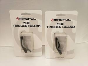 lot 662 image: MAGPUL MOE Enhanced Polymer Trigger Guard   Olive Drab Green - QUANTITY 2 - BID IS TIMES THE QUANTITY