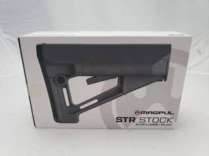 lot 767 image: MAGPUL STR Buttstock Mil Spec Model   Stealth Grey