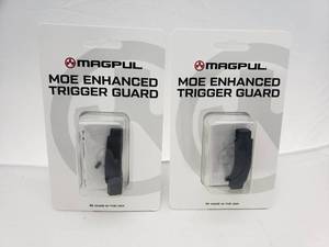 lot 952 image: Magpul Enhanced Trigger Guard, Polymer   AR15M4   Black - QUANTITY 2 - BID IS TIMES THE QUANTITY