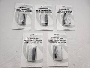 lot 988 image: Magpul Enhanced Trigger Guard, Polymer   AR15M4   OD Green - QUANTITY 5 - BID IS TIMES THE QUANTITY